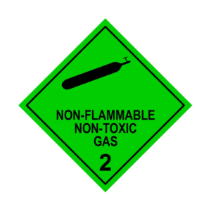 Non-flammable label