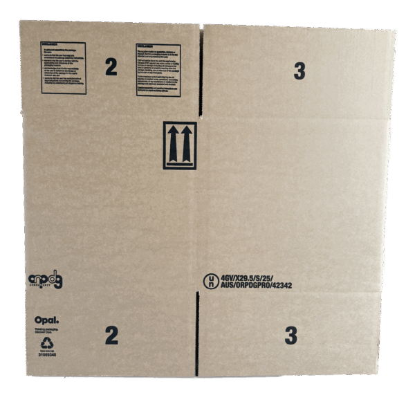 UN Fibreboard Box for packing dangerous goods