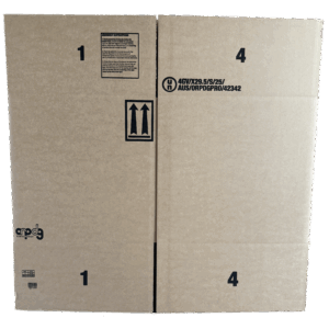 UN Fibreboard Box for packing dangerous goods
