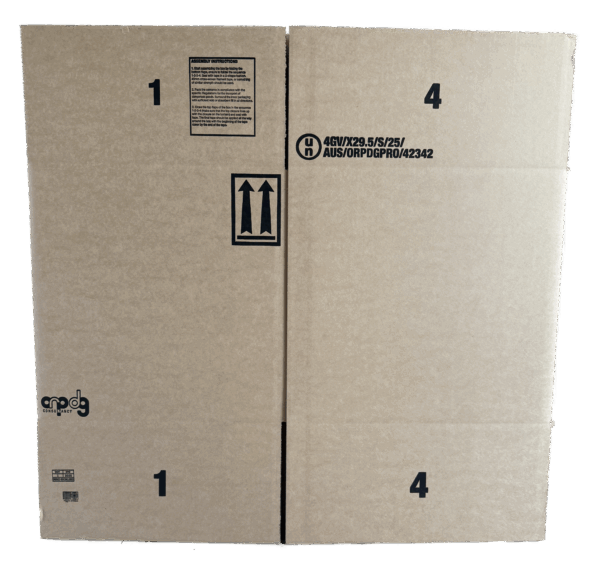 UN Fibreboard Box for packing dangerous goods