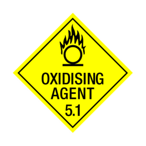 Oxidizer label