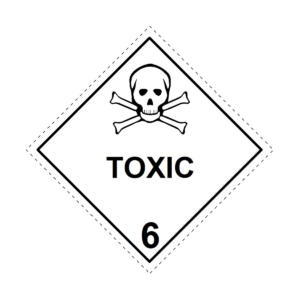 division 6.1 toxic label