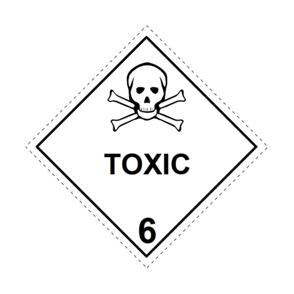 division 6.1 toxic label