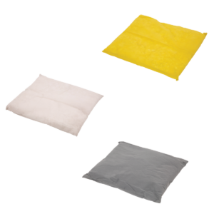 Spill absorbent pillow