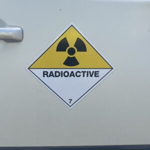 class 7 radioactive placard