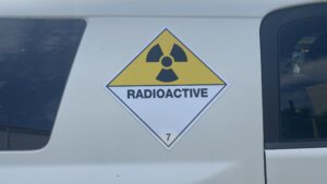 class 7 radioactive placard