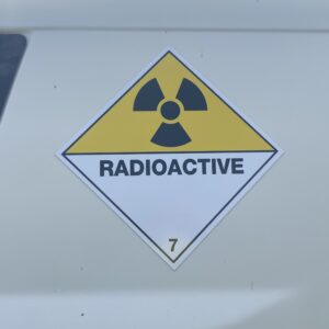 class 7 radioactive placard