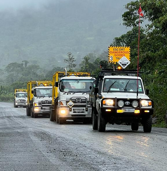 dangerous goods convoy