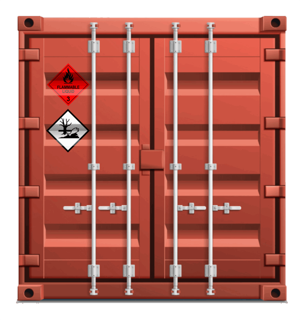 Container placard
