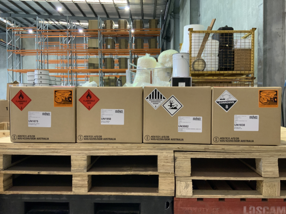 Dangerous goods packing ORP DG