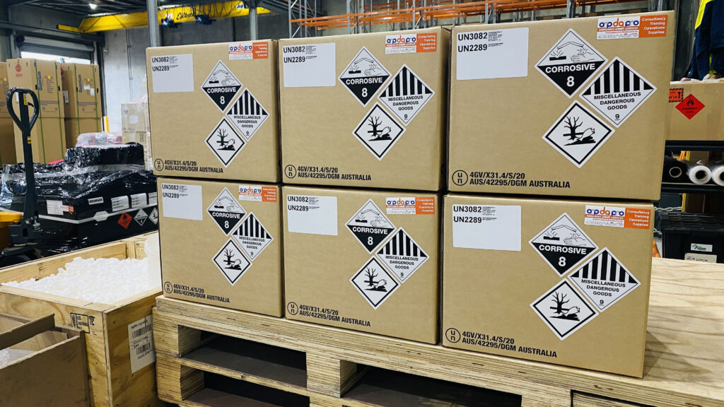 Dangerous Goods Packing and dangerous goods labels
