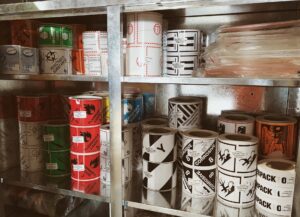 dangerous goods stickers