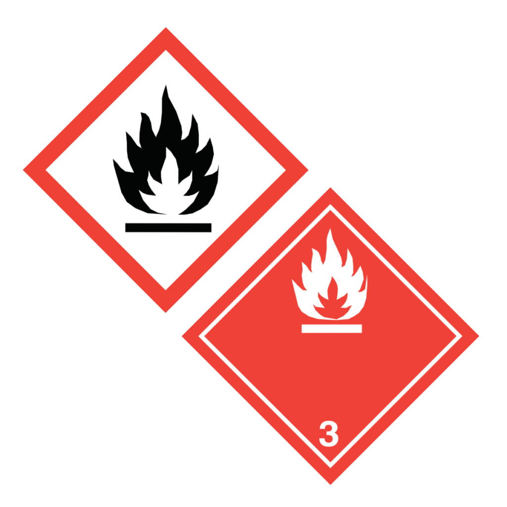 Flammable Liquid Label