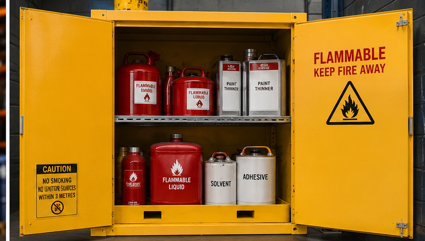 flammable liquid cabinet