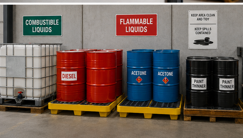 storage flammable liquid