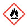 Flammable liquids, vapour, solids and gases; including self-heating and self-igniting substances.