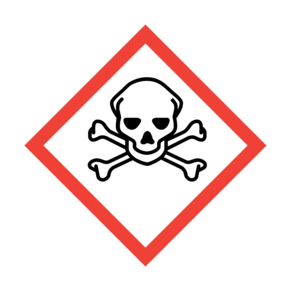 Fatal or toxic if swallowed, inhaled or in contact with skin.