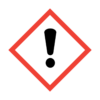 Low level toxicity. This includes respiratory, skin, and eye irritation, skin sensitisers and chemicals harmful if swallowed, inhaled or in contact with skin.