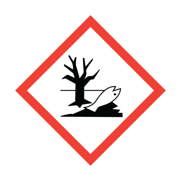 Hazardous to aquatic life and the environment.