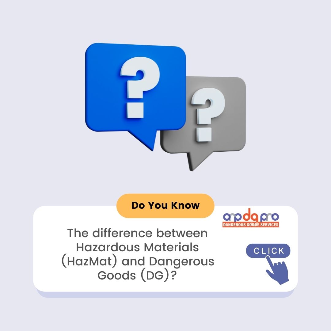 Hazardous Materials & Dangerous Goods - ORP DG PRO