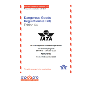 Addendum to the 2023 IATA DGR (64th edition)