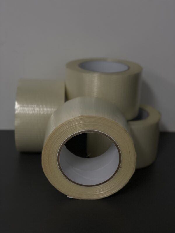 Cross woven filament tape