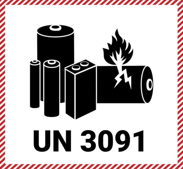 3091 Lithium Battery Label