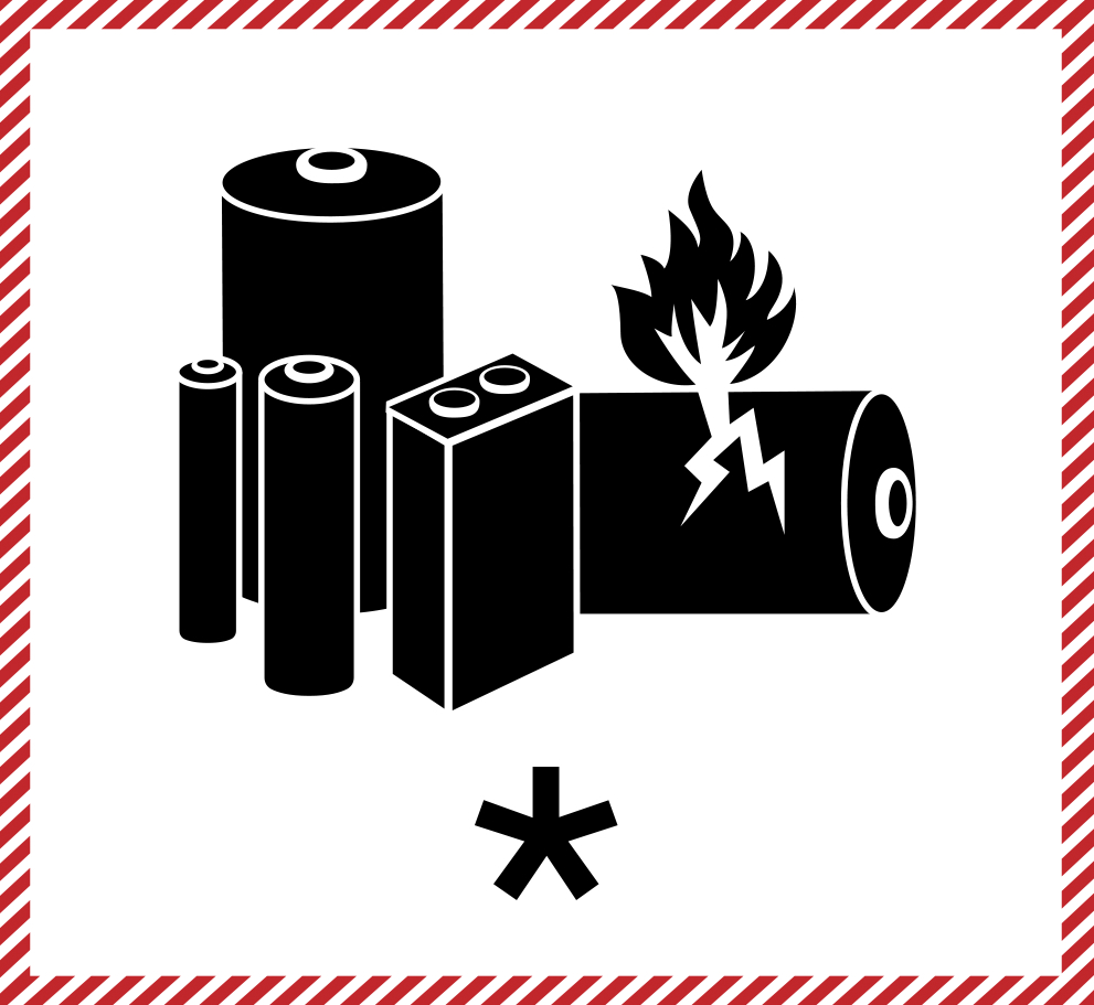 Lithium Battery Mark Printable
