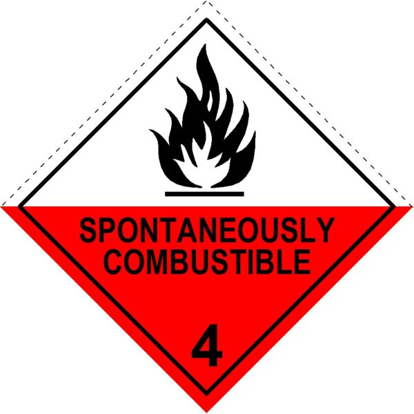 Spontaneously Combustible