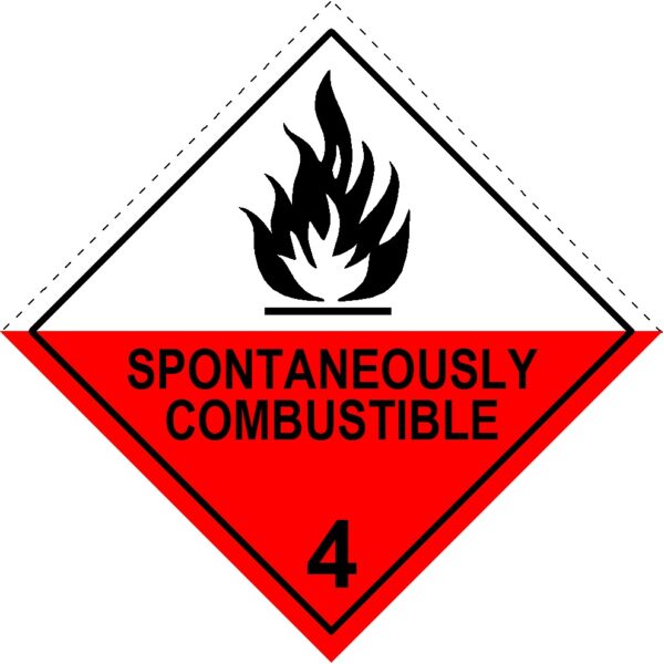 Spontaneously Combustible