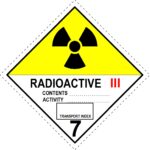 Radioactive Material III-Yellow