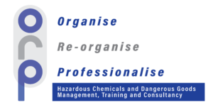 Hazardous chemicals and dangerous goods management, training and consultancy