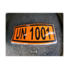Orange UN sticker