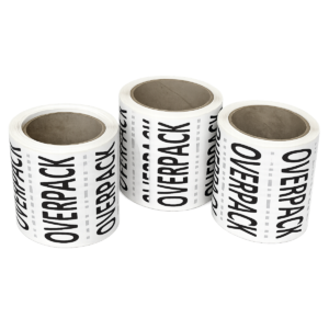 overpack label roll