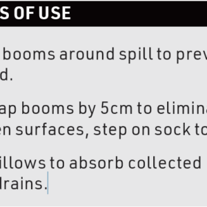 Spill Boom use instructions