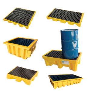 Spill containment pallets