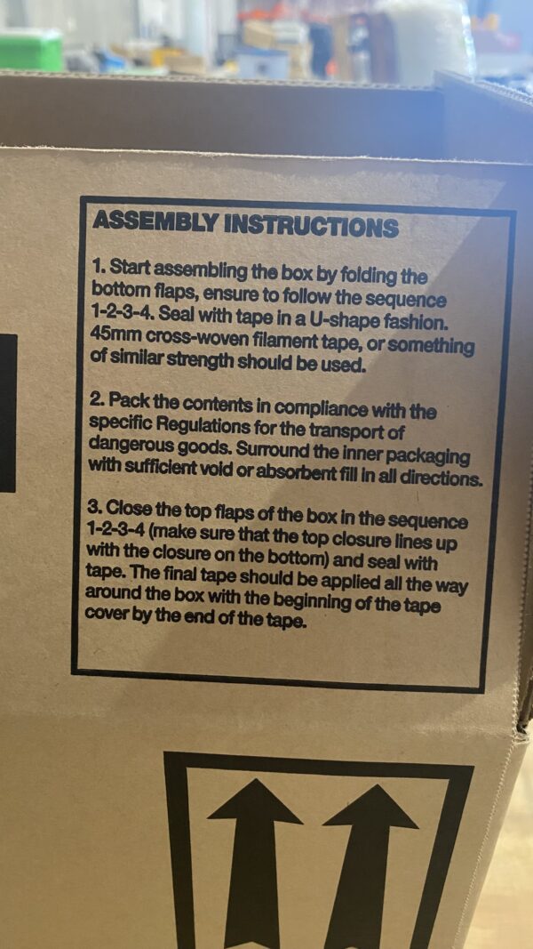 Dangerous goods packaging