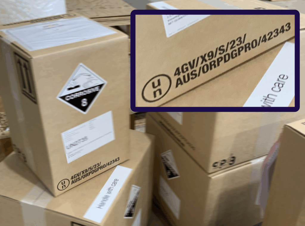 UN packaging